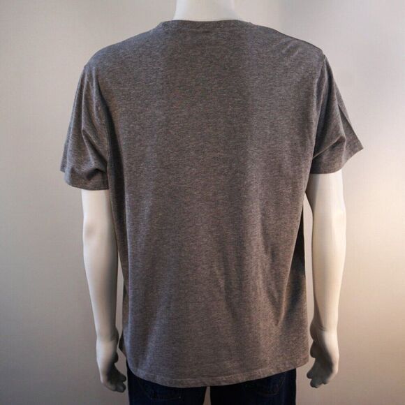 Ben Sherman T Shirt Mens XL Gray Graphic Motorcycle Print Short Sleeve - Picture 4 of 7